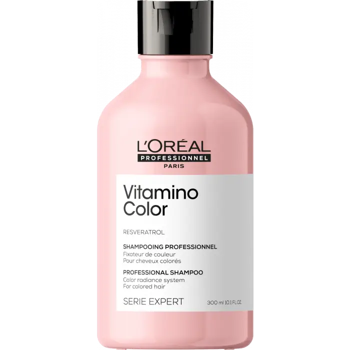 newserieexpert_vitamino_color_3000x3000_shampoo_300ml_packshot_front_03474636975501_03474636975518 L'Oréal Vitamino color shampoo - Afbeelding 1