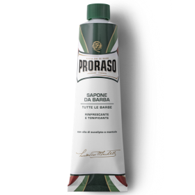 Pro Raso scheercreme tube green tea 150ml