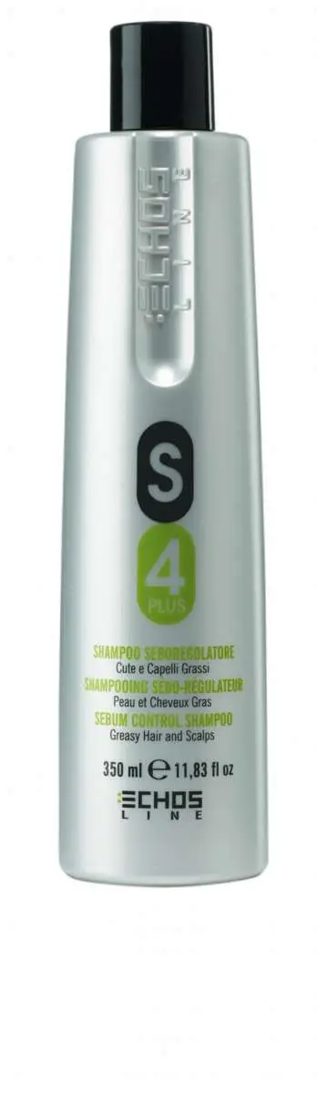 088.jpg Echosline S4plus anti sebum shampoo 350ml - Afbeelding 1
