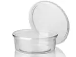Bakje transparant 350 ml. incl deksel 30 st.