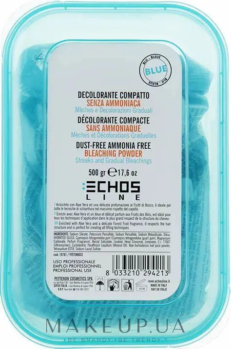 Echosline Bleaching powder ammonia free 500gr Echosline Bleaching powder ammonia free 500gr