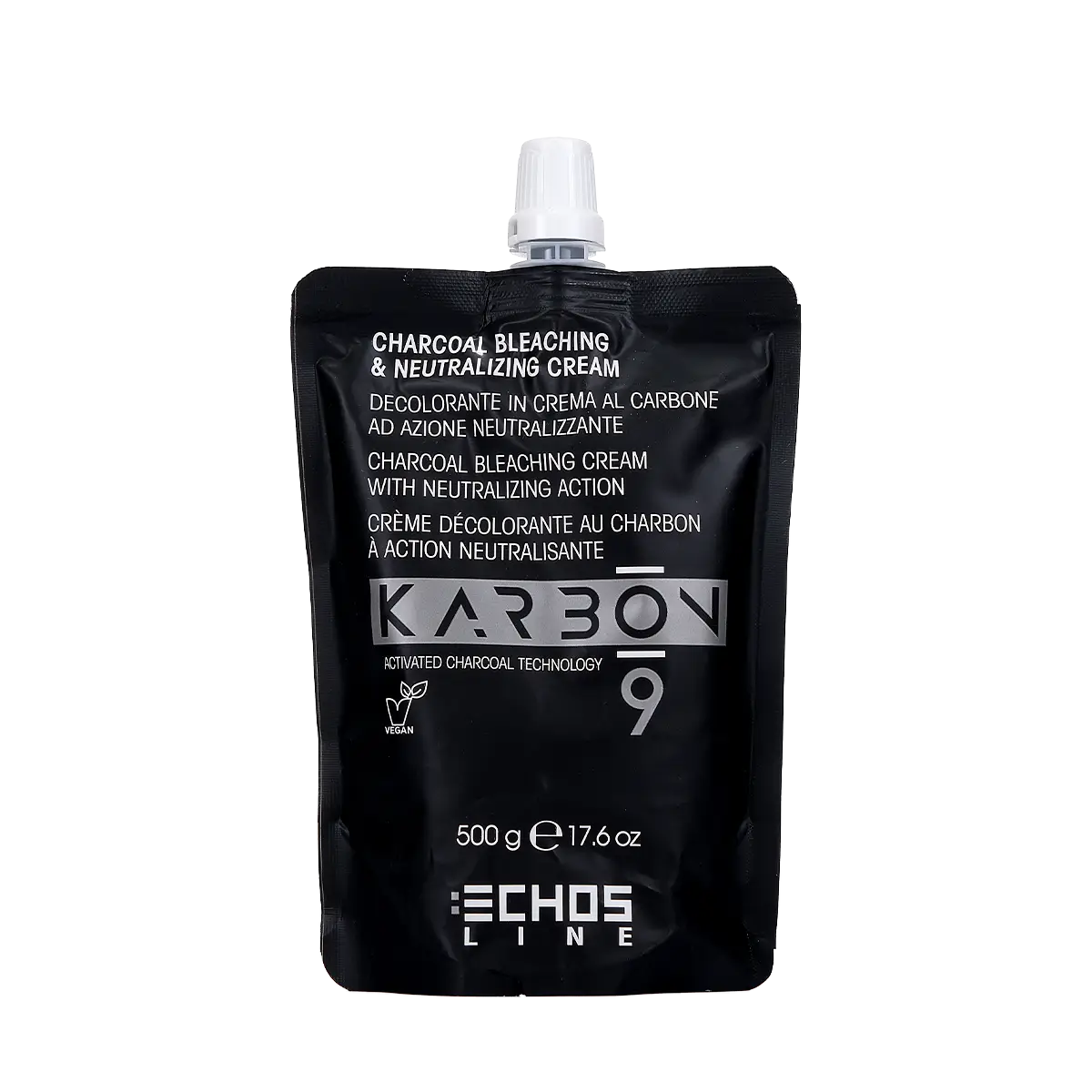 Echosline Karbon 9 Bleaching & Neutralizing Cream 500gr Echosline Karbon 9 Bleaching & Neutralizing Cream 500gr
