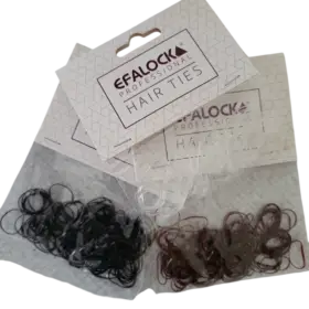 Efalock Silicone elastiekjes smal/dun 100st