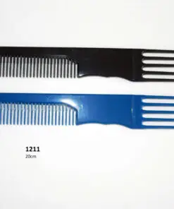 Vorkkam met plastic pinnen blauw