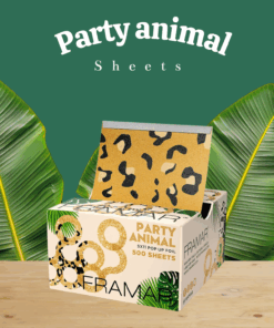 Framar 5x11 foil sheets 500st PARTY ANIMAL