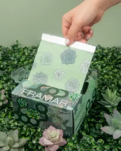 plantmom folie Framar 5x11 foil sheets 500st PLANT MOM - Afbeelding 1