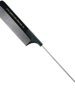 Hercules 6740 puntkam met extra lange metalen pin – precisiekam voor kappers