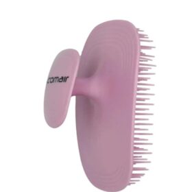 Comair Massageborstel in drie moderne kleuren – stimuleert doorbloeding en reinigt grondig