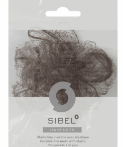 Sibel haarnetje per 2 stuks, nylon, fijne mesh, meerdere kleuren