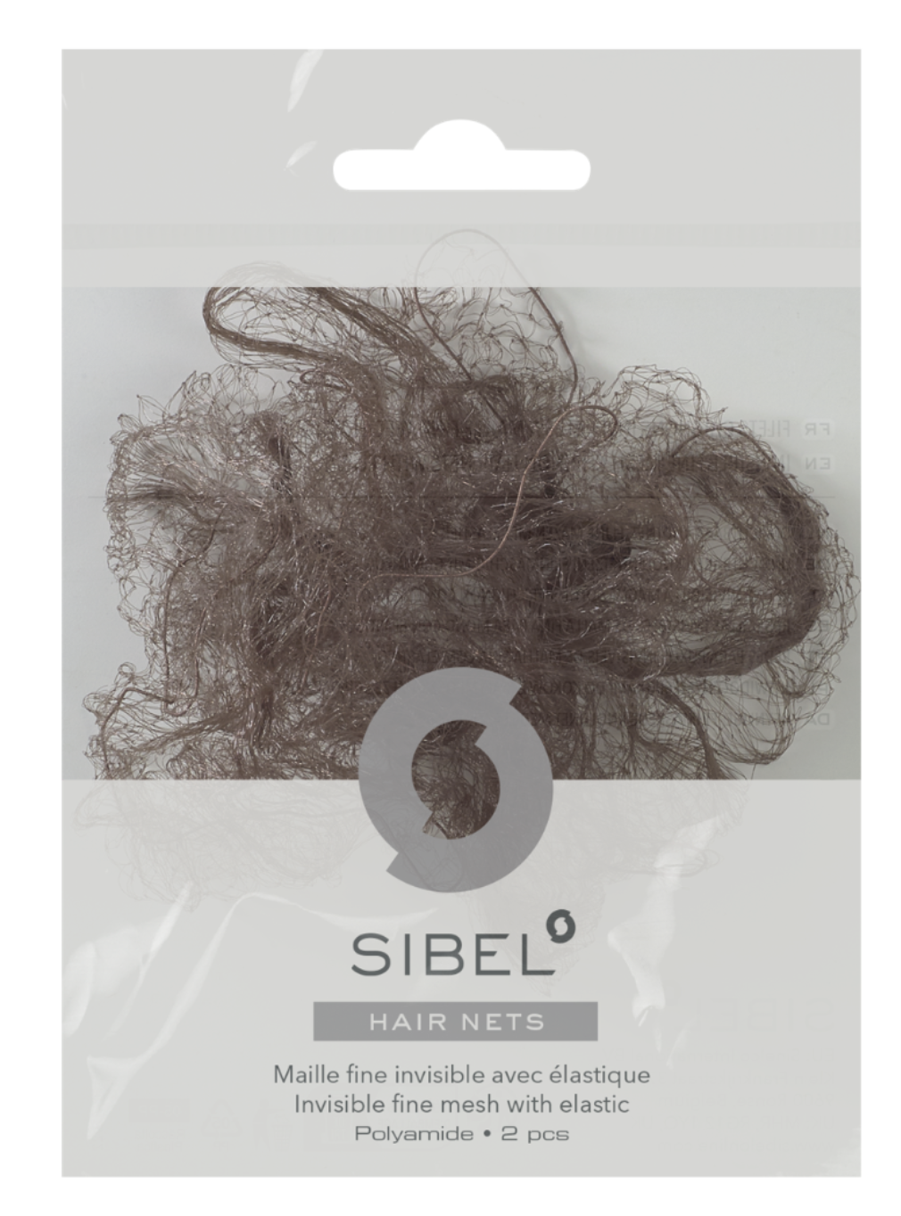 Sibel haarnetje per 2 stuks, nylon, fijne mesh, meerdere kleuren Sibel haarnetje per 2 stuks, nylon, fijne mesh, meerdere kleuren