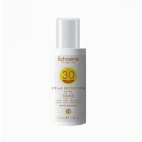 Echosline Solar Bescherm Spray 100ml – Vegan zonbescherming SPF 30 voor haar, gezicht en decolleté