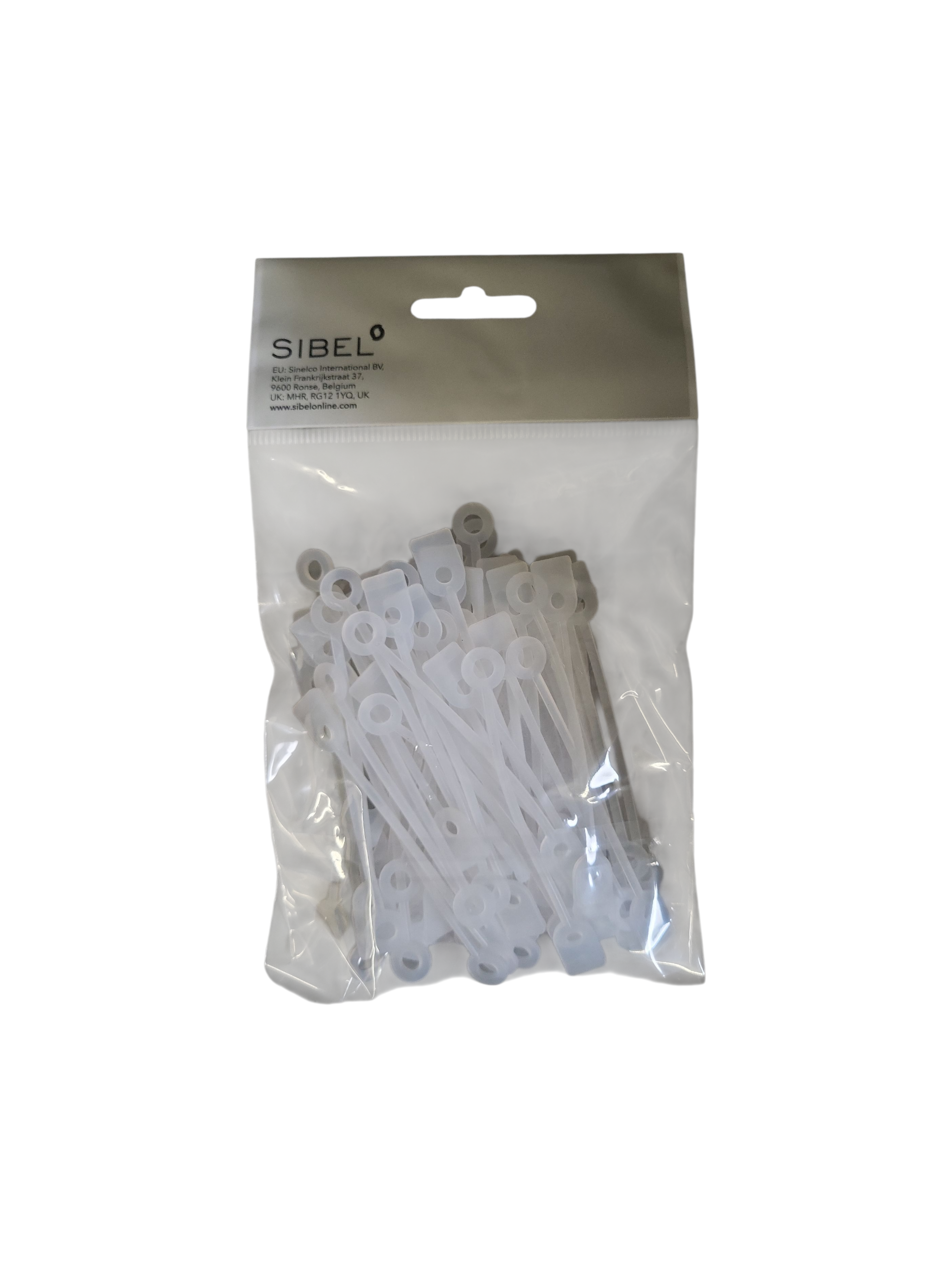 Sibel Permanent Elastiek Siliconen Rond Lang – set van 50 stuks Sibel Permanent Elastiek Siliconen Rond Lang – set van 50 stuks