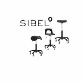 Sibel Rollercoaster Classic kappersfiets met nylon stervoet