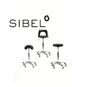 Sibel Kappersfiets / kapperskruk Rollercoaster Exclusive Aluminium stervormige sokkel.
