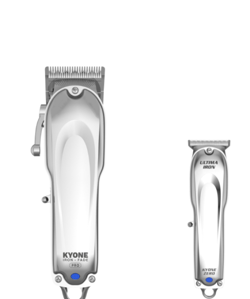 Kyone UCI‑Fade PRO tondeuse + UZ‑Iron Zero trimmer set