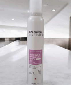 Goldwell StyleSign Shaping & Finishing Spray 200 ml – hold 3, shine 2, hitte‑ & frizz‑bescherming
