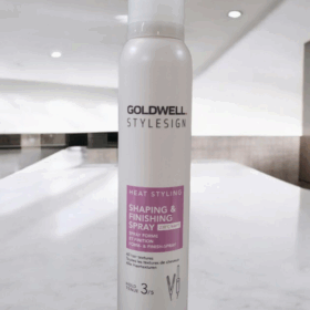 Goldwell StyleSign Shaping & Finishing Spray 200 ml – hold 3, shine 2, hitte‑ & frizz‑bescherming