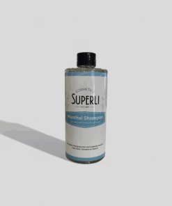 Superli Menthol Shampoo 500 ml – verkoelende shampoo voor haar, lichaam en baard