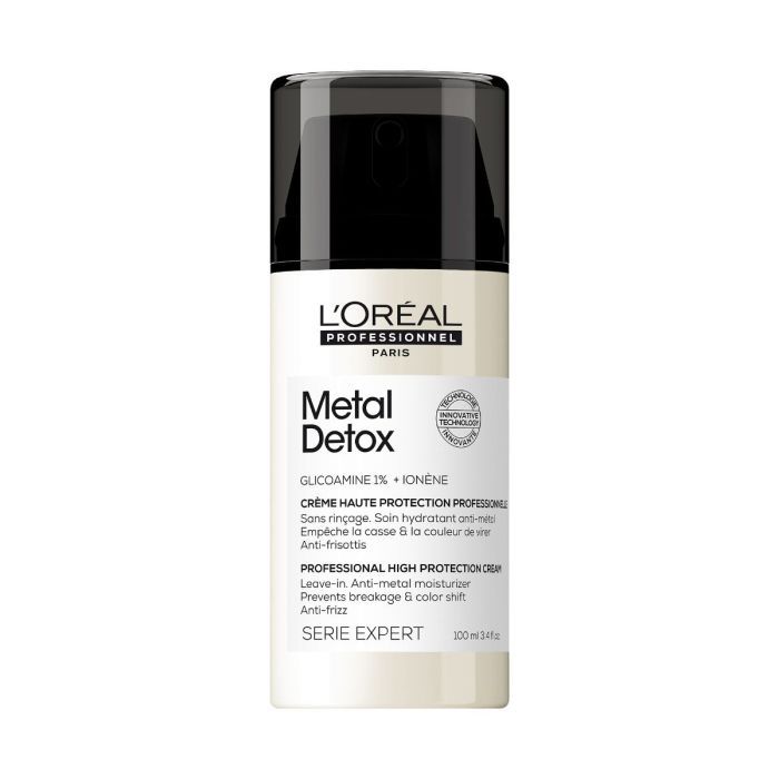 L’Oréal Professionnel Metal Detox Leave‑In Cream 100 ml – bescherming tegen metalen, hitte en UV L’Oréal Professionnel Metal Detox Leave‑In Cream 100 ml – bescherming tegen metalen, hitte en UV