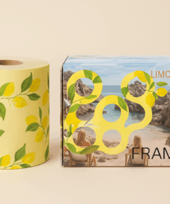 Framar Limoncello Embossed folie rol met citroenprint