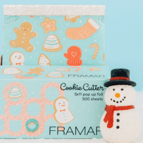 Framar Cookie Cutter Pop-Up folie kerst editie 500 sheets
