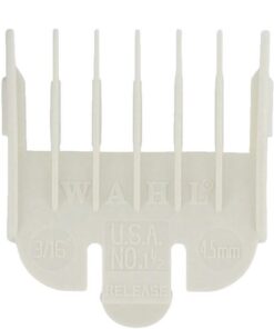 Wahl opzetkam Nr 1.5 wit kunststof 4,5 mm Type 1