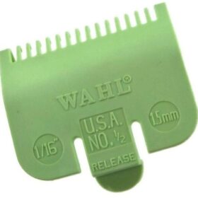 Wahl opzetkam nr0.5 lime groen plastic 1.5mm