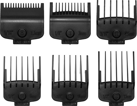 kyone opzetkam 1 Kyone Magnetic combs - 6 stuks - Afbeelding 1
