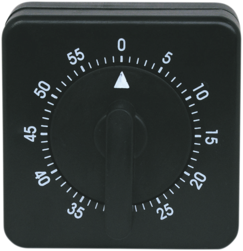 mechanische wekker Efalock timer mechanisch - Afbeelding 1